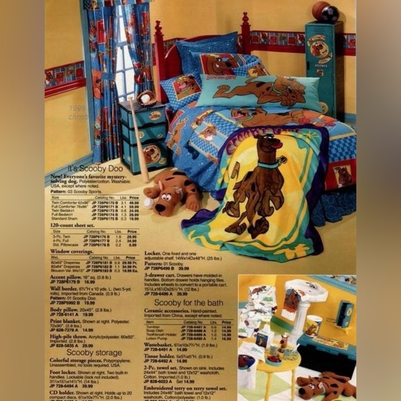 Vintage Y2K Scooby Doo Fleece Throw Blanket 50x60 Yellow Teal Plush Mint - Picture 6 of 6